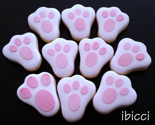 ibicci Bunny Paw cookies